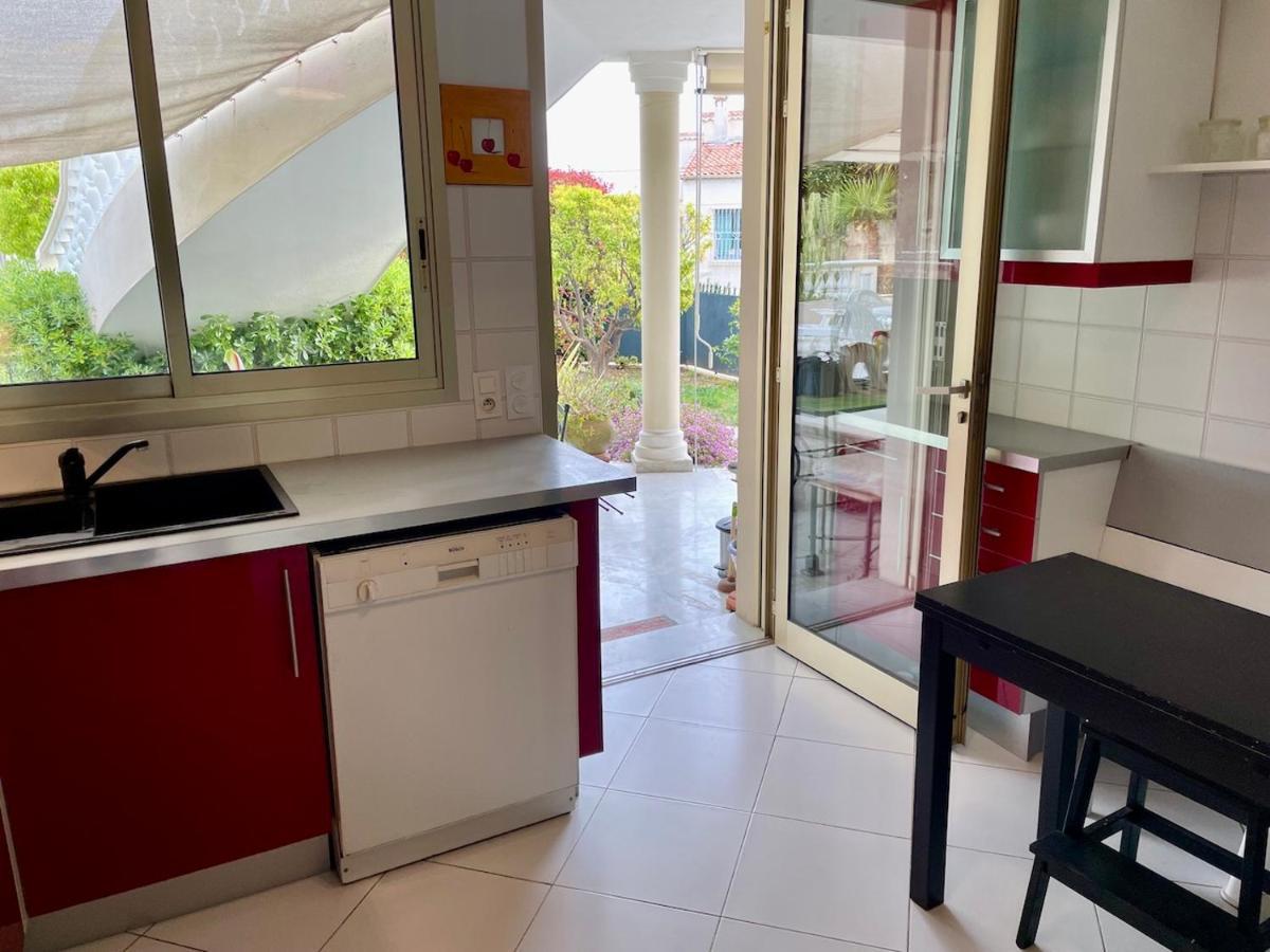 Rez De Jardin De 65M2 Dans Villa A Νίκαια Εξωτερικό φωτογραφία